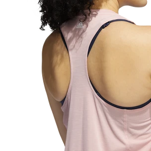 Ženska brezrokavna majica adidas  3-Bar Logo Tank Wonder Mauve  XS