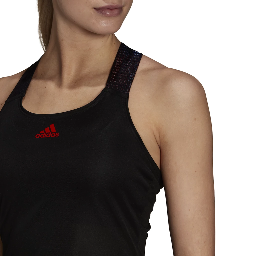 Ženska brezrokavna majica adidas  Y-Tank Primeblue Black