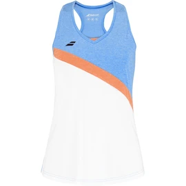 Ženska brezrokavna majica Babolat Play Tank Top Women White/Blue