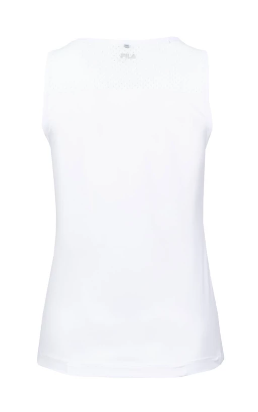 Ženska brezrokavna majica Fila  Top Mina White  L