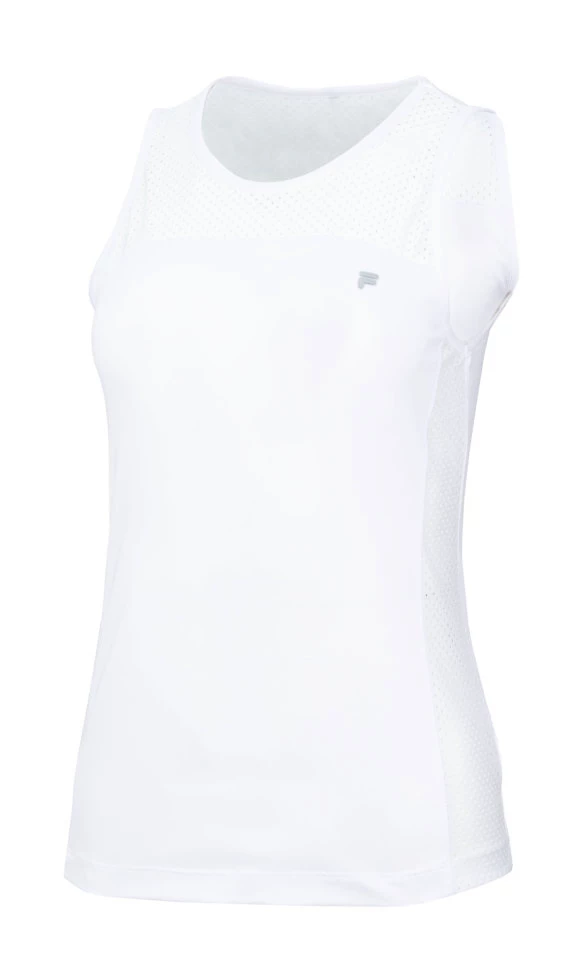 Ženska brezrokavna majica Fila  Top Mina White  L