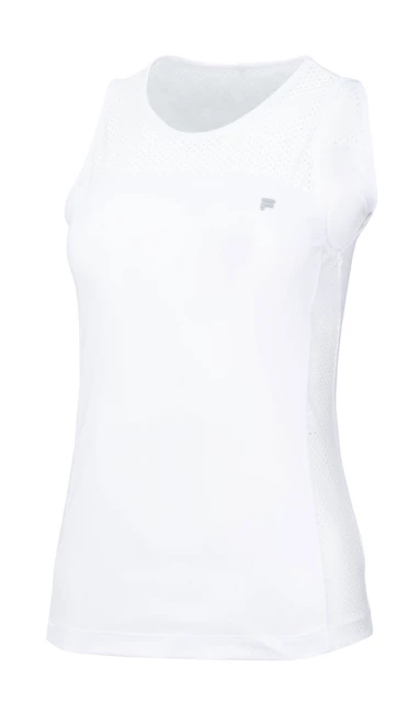 Ženska brezrokavna majica Fila  Top Mina White  L