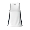 Ženska brezrokavna majica Head  CLUB 25 TECH Tank Top Women Navy/White