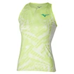Ženska brezrokavna majica Mizuno  Mugen Printed Tank  Neo Lime  M