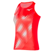 Ženska brezrokavna majica Mizuno  Printed Tank Fierry Coral