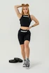 Ženska brezrokavna majica Nebbia Barbell Therapy Gym Therapy Black S