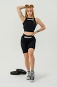 Ženska brezrokavna majica Nebbia Barbell Therapy Gym Therapy Black S