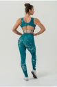 Ženska brezrokavna majica Nebbia Barbell Therapy Rough Girl 617 green