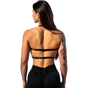 Ženska brezrokavna majica Nebbia Deni x NEBBIA Sports Crop Tank 309 black
