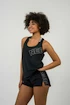 Ženska brezrokavna majica Nebbia  FIT Activewear Tank Top “Racer back” 441 black