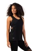 Ženska brezrokavna majica Nebbia  Sleeveless Loose Cross Back Tank Top "Feeling Good" 419 Black