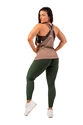 Ženska brezrokavna majica Nebbia  Sleeveless Loose Cross Back Tank Top "Feeling Good" 419 Brown