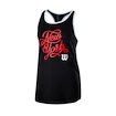 Ženska brezrokavna majica Wilson  NYC Calligra Tech Tank Black  S