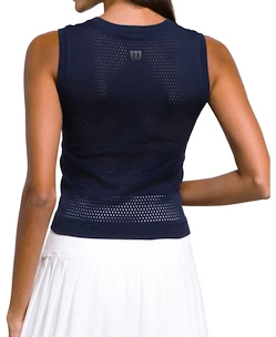 Ženska brezrokavna majica Wilson  W Pro Seamless Tank Classic Navy
