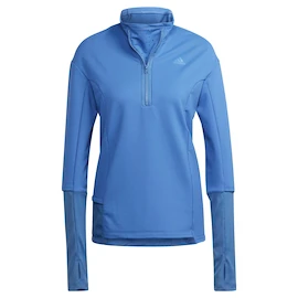 Ženska bunda adidas Cold.Rdy Running Cover Up Focus Blue