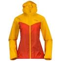 Ženska bunda Bergans  Microlight W Jacket Brick/Light Golden Yellow XL