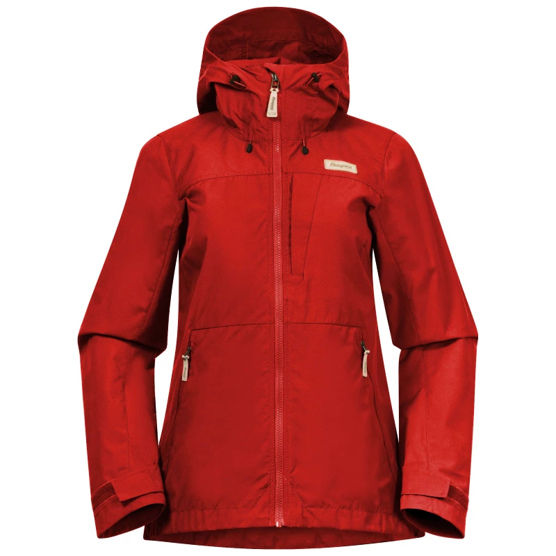 Ženska bunda Bergans  Nordmarka Leaf Light Wind Dark Brick