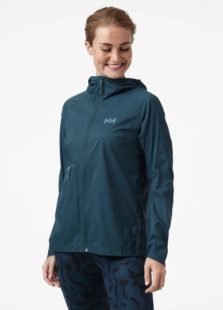 Ženska bunda Helly Hansen  Rapide Windbreaker Jacket Midnight Green