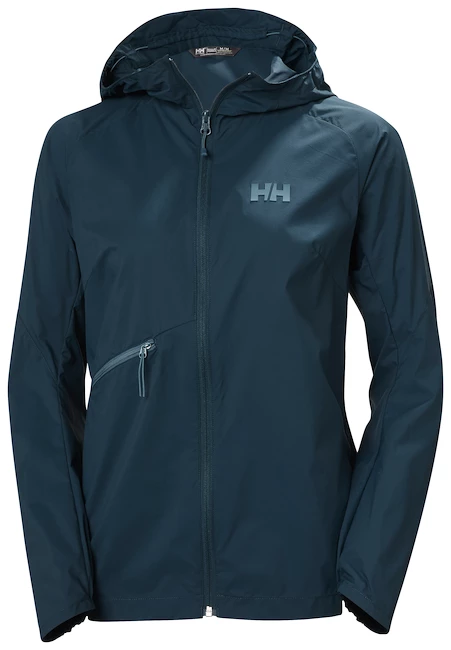 Ženska bunda Helly Hansen  Rapide Windbreaker Jacket Midnight Green XS