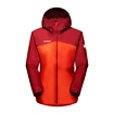 Ženska bunda Mammut  Kento Light HS Hooded Jacket Blood Red/Hot Red