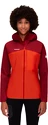 Ženska bunda Mammut  Kento Light HS Hooded Jacket Blood Red/Hot Red