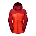 Ženska bunda Mammut  Kento Light HS Hooded Jacket Blood Red/Hot Red