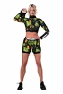 Ženska bunda Nebbia Ocean Selected High-energy crop jacket 564 jungle green