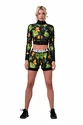 Ženska bunda Nebbia Ocean Selected High-energy crop jacket 564 jungle green