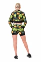 Ženska bunda Nebbia Ocean Selected High-energy crop jacket 564 jungle green