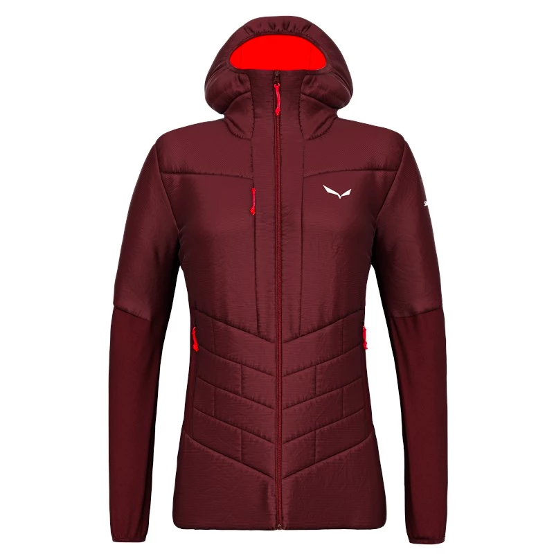 Ženska bunda Salewa  Ortles hybrid tirowool responsive Syrah 36