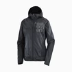 Ženska bunda Salomon  Bonatti Cross FZ Hoodie Jet Black/White