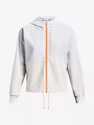 Ženska bunda Under Armour  Woven FZ Jacket-WHT S