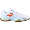 Ženska dvoranska obutev Babolat  Shadow Spirit White/Light Blue