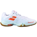 Ženska dvoranska obutev Babolat  Shadow Spirit White/Light Blue