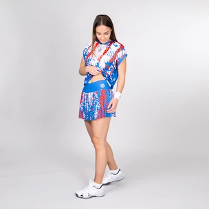 Ženska krila BIDI BADU  Lowey Tech Plissee Skort Blue/White