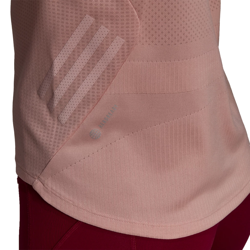 Ženska majica adidas  Adizero Tee Wonder Mauve