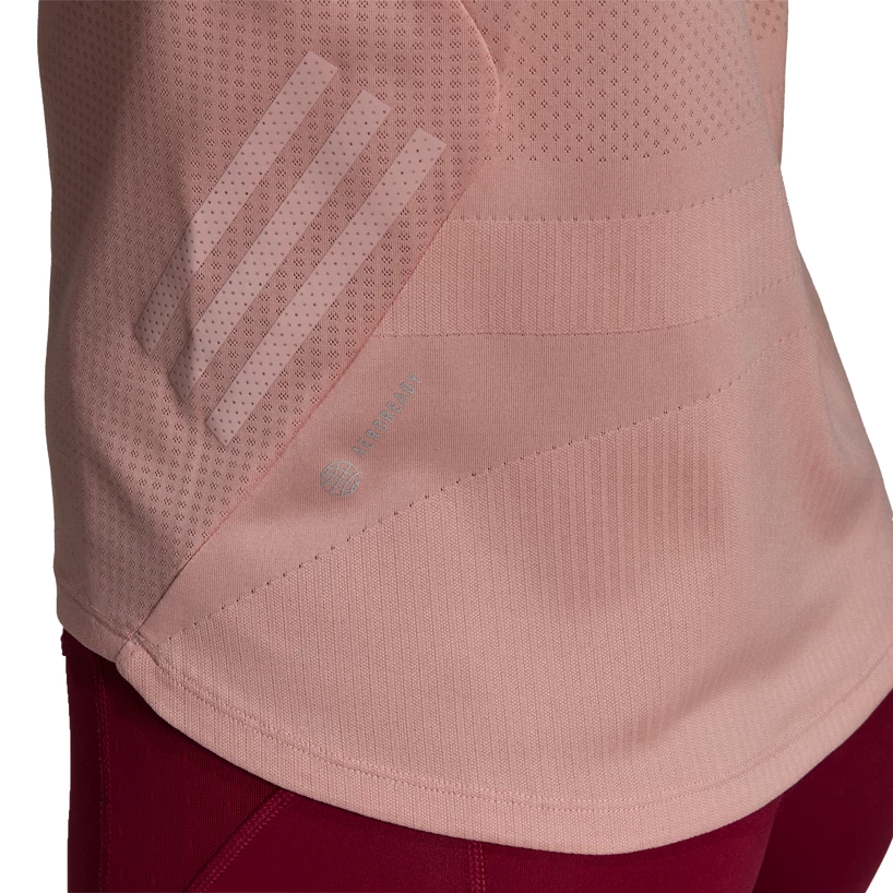 Ženska majica adidas  Adizero Tee Wonder Mauve