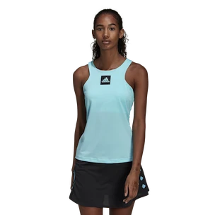 Ženska majica adidas  Paris Y-Tank Primeblue Aqua  M