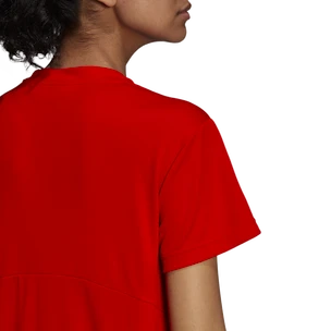 Ženska majica adidas  Short Sleeve Tee Vivid Red  XS