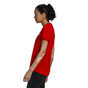 Ženska majica adidas  Short Sleeve Tee Vivid Red  XS
