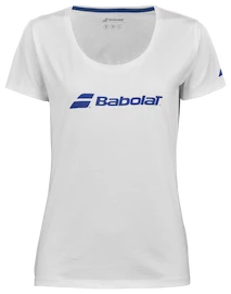 Ženska majica Babolat Exercise Babolat Tee Women White