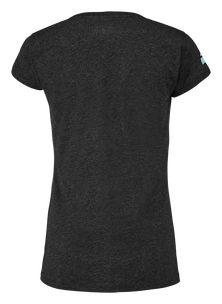 Ženska majica Babolat  Exercise Flag Tee Women Black Heather  L