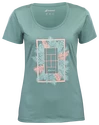Ženska majica Babolat  Exercise Message Tee Women Trellis  M