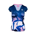 Ženska majica BIDI BADU  Bella 2.0 Tech V-Neck Tee Dark Blue/Rose
