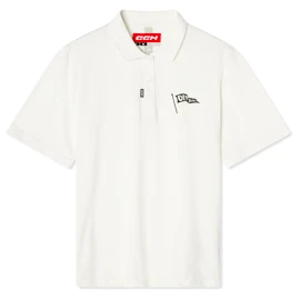 Ženska majica CCM Golf Polo Solid Blanc