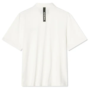 Ženska majica CCM  Golf Polo Solid Blanc