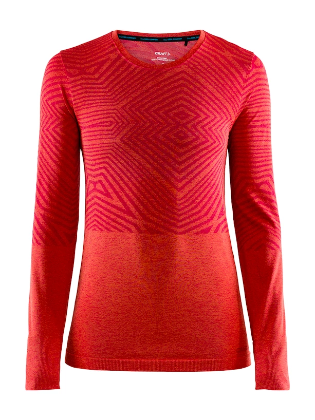 Ženska majica Craft  Cool Comfort LS pink  S