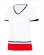 Ženska majica Fila  T-Shirt Elisabeth White/Fila Red