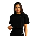 Ženska majica GymBeam  Limitless Cropped T-shirt Black