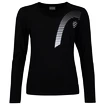 Ženska majica Head  Club 21 Linda LS Women Black